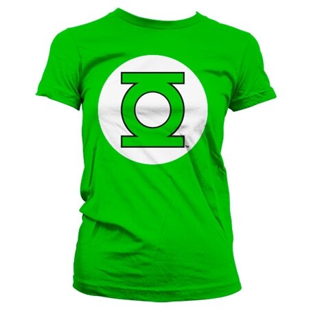 Läs mer om Green Lantern Logo Girly T-Shirt, T-Shirt