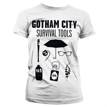 Gotham Survival Tools Girly T-Shirt, Girly Tee