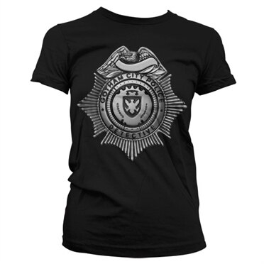 Gotham Detective Shield Girly T-Shirt, Girly Tee