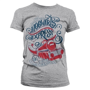All Aboard The Hogwarts Express Girly Tee, Girly Tee