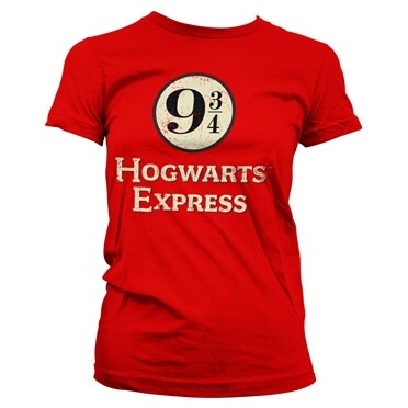 Hogwarts Express Platform 9-3/4 Girly Tee, Girly Tee
