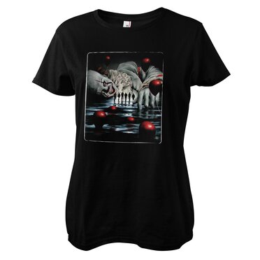 Läs mer om IT - Pennywise Floating Girly Tee, T-Shirt
