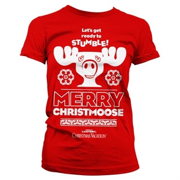 Läs mer om Merry Christmoose Girly Tee, T-Shirt