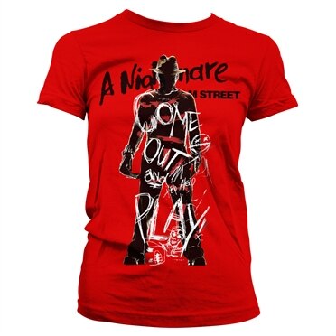 Come Out And Play Girly Tee, Girly Tee
