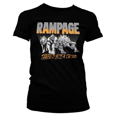 Rampage - There Is Not A Crowd Girly Tee, Girly Tee