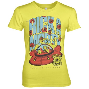 Rick and Morty - Focus On Science Girly Tee, T-Shirt