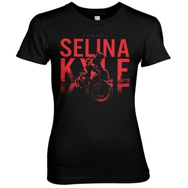 Läs mer om Selina Kyle is Catwoman Girly Tee, T-Shirt