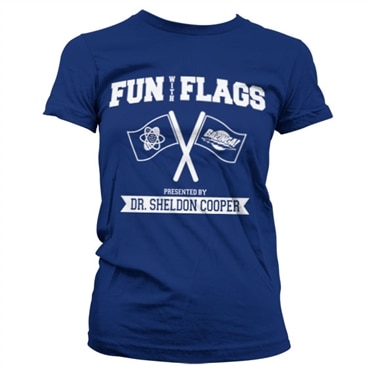 Läs mer om Fun With Flags Girly Tee, T-Shirt