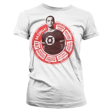 Sheldon Circle Girly Tee, Girly T-Shirt