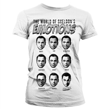 Läs mer om Sheldons Emotions Girly Tee, T-Shirt