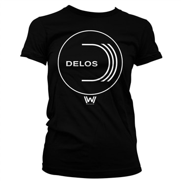 Läs mer om Westworld DELOS Logo Girly Tee, T-Shirt