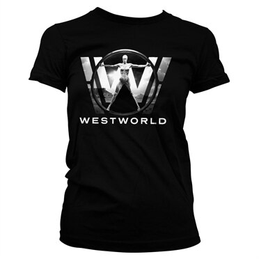 Westworld Poster Girly Tee, Girly Tee