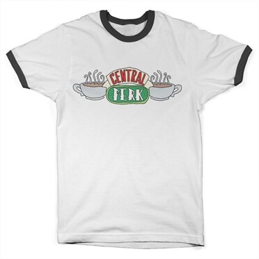 Läs mer om Friends - Central Perk Ringer Tee, T-Shirt