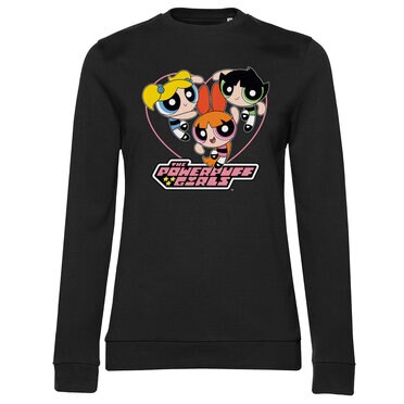 Läs mer om Powerpuff Girls Heart Girly Sweatshirt, Sweatshirt