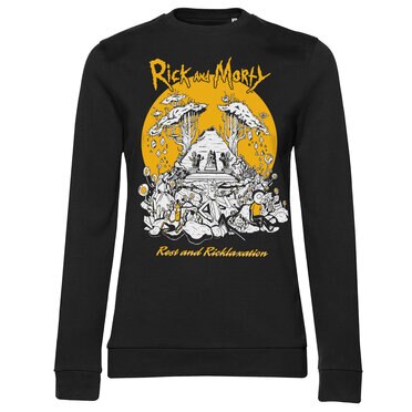 Läs mer om Rest And Ricklaxation Girly Sweatshirt, Sweatshirt