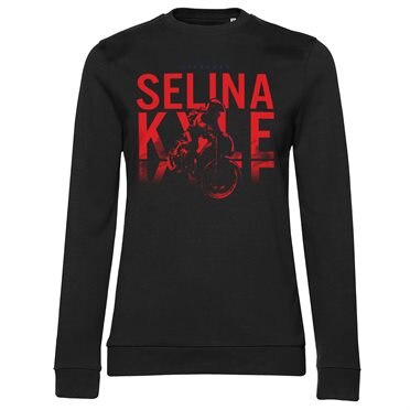 Läs mer om Selina Kyle is Catwoman Girly Sweatshirt, Sweatshirt