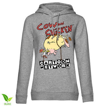 Cow and Chicken Balloon Girls Hoodie, Hoodie