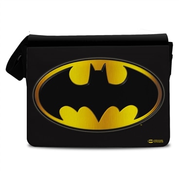 Batman Logo Messenger Bag, Messenger Shoulder Bag