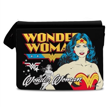 Wonder Woman Messenger Bag, Messenger Shoulder Bag