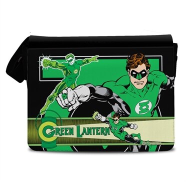 Green Lantern Messenger Bag, Messenger Shoulder Bag