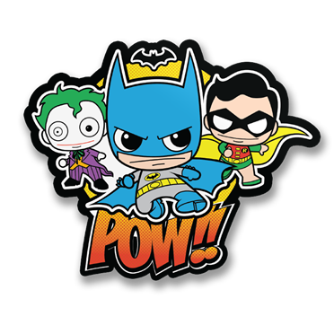 Läs mer om Batman POW Sticker, Accessories