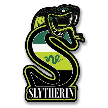 Läs mer om Slytherin Varsity Sticker, Accessories