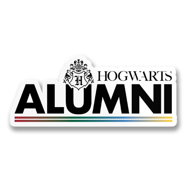 Läs mer om Hogwarts Alumni Sticker, Accessories