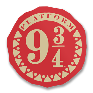 Läs mer om Platform 9 3/4 Sticker, Accessories
