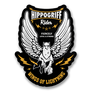 Läs mer om Hippogriff Rider Sticker, Accessories