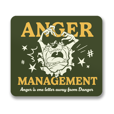 Läs mer om Anger Management Sticker, Accessories