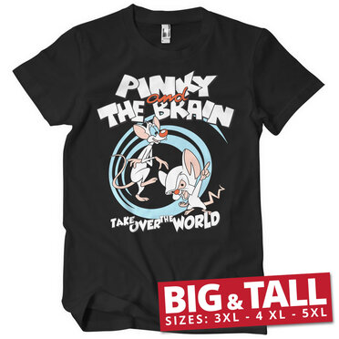 Läs mer om Take Over The World Big & Tall T-Shirt, T-Shirt