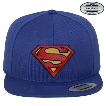 Läs mer om Superman Premium Snapback Cap, Accessories