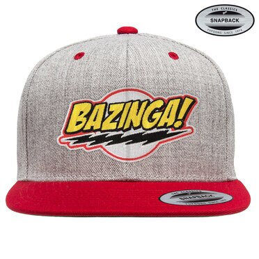 Läs mer om Bazinga Patch Premium Snapback Cap, Accessories