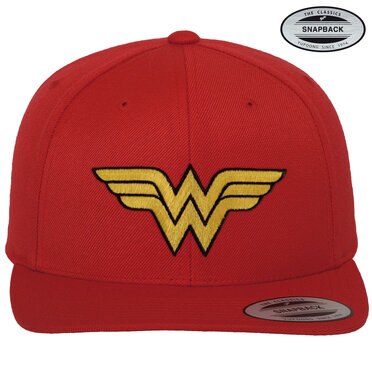 Läs mer om Wonder Woman Premium Snapback Cap, Accessories