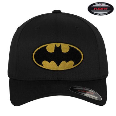 Läs mer om Batman Logo Premium Flexfit Cap, Accessories