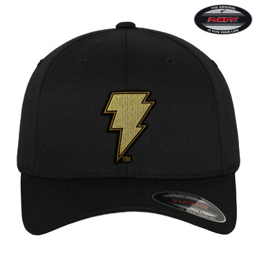 Black Adam - Lightning Patch Flexfit Cap, Accessories