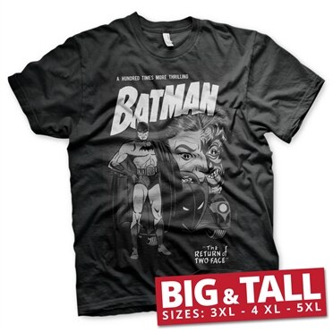 Läs mer om Batman - Return Of Two-Face Big & Tall T-Shirt, T-Shirt