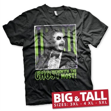 Läs mer om Beetlejuice - Ghost With The Most Big & Tall T-Shirt, T-Shirt