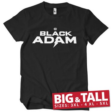 Läs mer om Black Adam Logo Big & Tall T-Shirt, T-Shirt