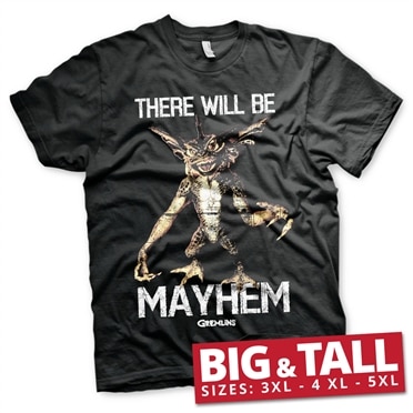 There Will Be Mayhem Big & Tall T-Shirt, Big & Tall T-Shirt