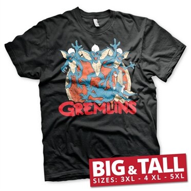 Läs mer om Gremlins Group Big & Tall T-Shirt, T-Shirt