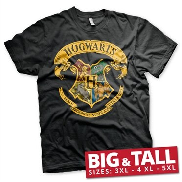Hogwarts Crest Big & Tall T-Shirt, Big & Tall T-Shirt