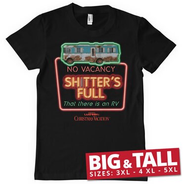 Läs mer om No Vacancy - Shitters Full Big & Tall T-Shirt, T-Shirt