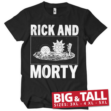Läs mer om Rick And Morty Big & Tall T-Shirt, T-Shirt