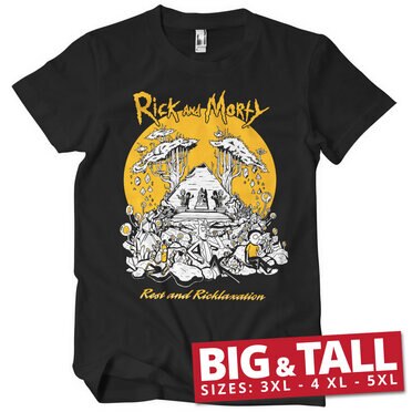 Läs mer om Rest And Ricklaxation Big & Tall T-Shirt, T-Shirt