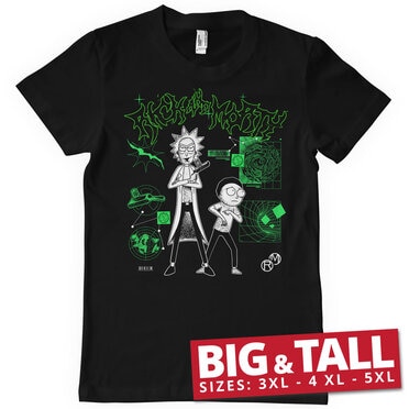 Rick and Morty LAB Big &amp; Tall T-Shirt, T-Shirt