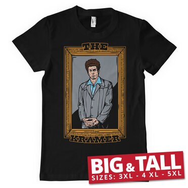 Läs mer om Seinfeld - The Kramer Art Big & Tall T-Shirt, T-Shirt
