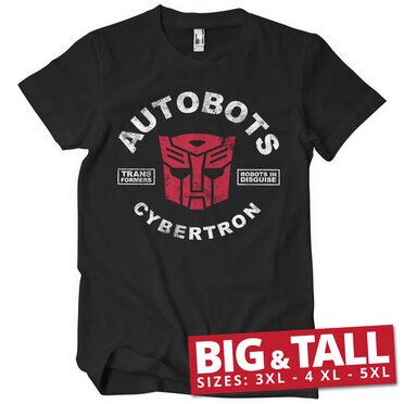 Läs mer om Autobots Cybertron Big & Tall T-Shirt, T-Shirt