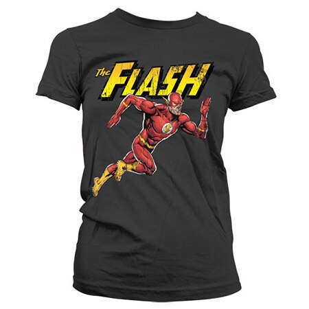The Flash Running Girly Tee, Girly T-Shirt