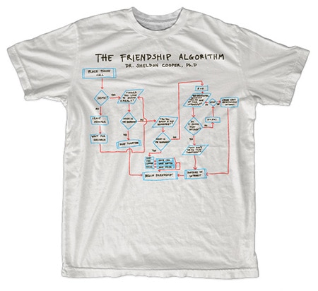The Friendship Algorithm T-Shirt, Basic Tee
